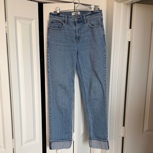 Abercrombie & Fitch the 90s straight mid rise Jean (size 27)